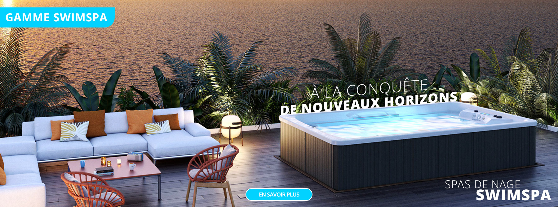 Spas de nage Swimspa