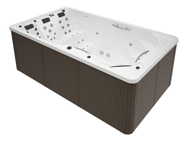 Spa de nage 400 Swimspa habillage Duratech Grey