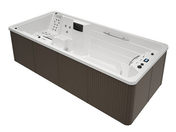 Spa de nage Swimspa 500 habillage Duratech Grey