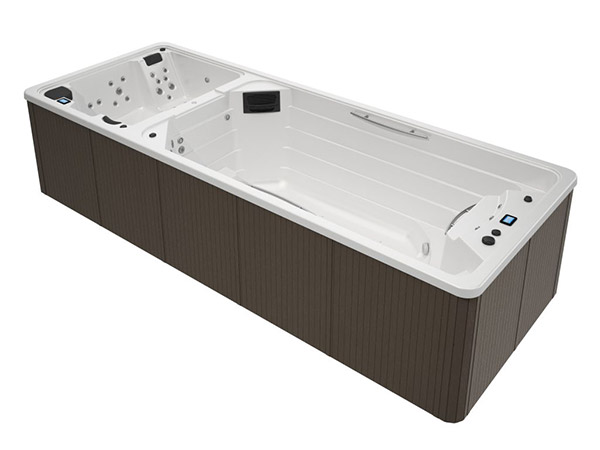 Spa de nage Swimspa BI600 avec habillage DuraTech Grey