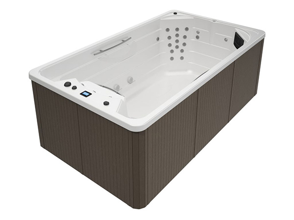 Spa de nage Swimspa 400C habillage Duratech Grey