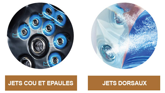 Hydrothérapie à débit avancé Earth Spas